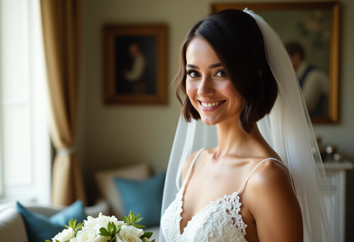 coiffure mariée