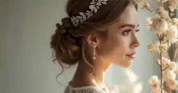 Des idées élégantes pour une coiffure de mariage simple et chic